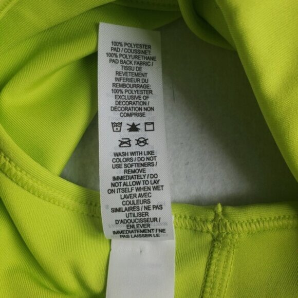Nike Neon Green Padded Sports Bra Size Small - Picture 7 of 9